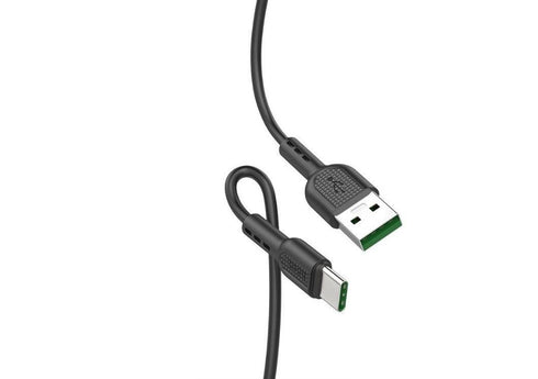 Hoco Nz4 24W Car charger - 2Usb + Type C Cable (1M)